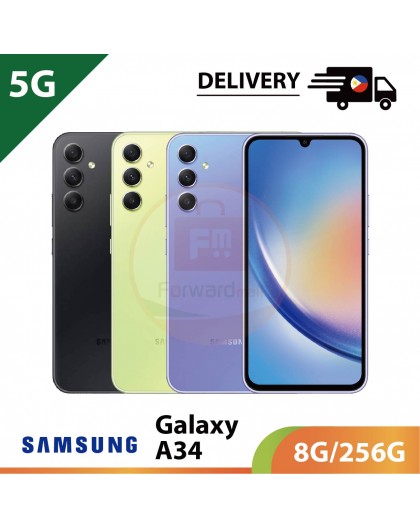 【PHIL】【5G】SAMSUNG A34 8G/256G