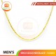 MEN'S GOLD NECKLACE 999.9 GOLD -122203 : 47 cm / 2.94錢 (11.03 gr)