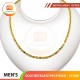 MEN'S GOLD NECKLACE 999.9 GOLD - 123306: 48cm / 5錢 (18.75 gr)