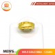 MEN'S 999.9 GOLD RING - 123494: 2.50 錢(9.38gr)