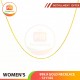 WOMEN'S 999.9 GOLD NECKLACE - 121144: 48cm / 1.46錢 (5.47gr)