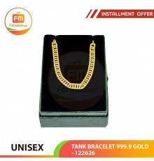 TANK BRACELET 999.9 GOLD - 122626: 18.5cm / 2.57錢(9.64gr)