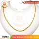 MEN'S GOLD NECKLACE 999.9 GOLD - 123013: 48cm / 4.27錢 (16.01 gr)