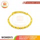 WOMEN'S 999.9 GOLD FERRULE BRACELET - 124244: 5.06錢 (18.97 gr)