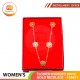 FLOWER WOMEN'S 999.9 GOLD NECKLACE  - 124611: 38cm / 1.74錢 (6.53 gr)