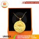 ROUND DRAGON 999.9 GOLD PENDANT - 125089