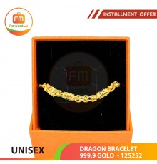 DRAGON BRACELET 999.9 GOLD - 125252: 18cm