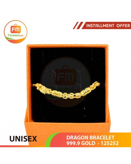 DRAGON BRACELET 999.9 GOLD - 125252: 18cm