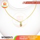 LETTER S 999.9 GOLD PENDANT - 125380