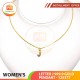 LETTER J 999.9 GOLD PENDANT - 125377