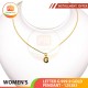 LETTER G 999.9 GOLD PENDANT - 125383