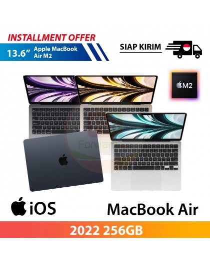 【IND】Apple MacBook Air M2 13.6" 2022 256GB