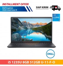 【IND】Dell Inspiron 3520-Intel Core i5 1235U 8GB 512GB U-11-F-O