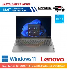 【IND】Lenovo V15 Gen 3 IAP PLID Intel Core i3 1215U Win11 Home 8GB Soldered 512GB SSD 15.6" FHD