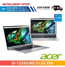 【IND】ACER ASPIRE LITE AL14-51M-59YA 14" WUXGA IPS (I5-1235U/8G/512G SSD)