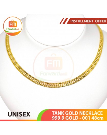 TANK 999.9 GOLD NECKLACE - 001: 48cm