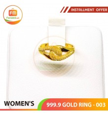 WOMEN'S 999.9 GOLD RING - 003