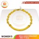 WOMEN'S 999.9 GOLD BRACELET - 002: 17.5cm