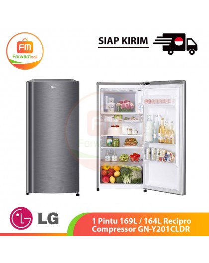 【IND】LG 1 Pintu 169L / 164L Recipro Compressor GN-Y201CLDR