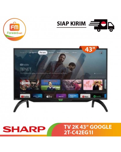 【IND】Sharp TV 2K 43“ GOOGLE 2T-C42EG1I