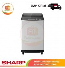 【IND】Sharp Mesin Cuci (Top Loading) ES-M1000T-GG (10KG)