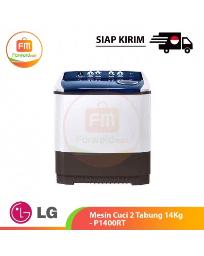 【IND】LG Mesin Cuci 2 Tabung 14Kg - P1400RT