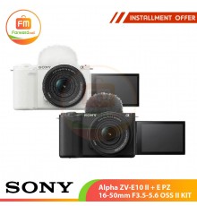 SONY Alpha ZV-E10 II + E PZ 16-50mm F3.5-5.6 OSS II KIT