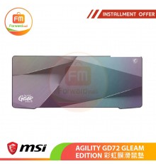 MSI AGILITY GD72 GLEAM EDITION 彩虹膜滑鼠墊