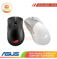 ASUS ROG Gladius III WIRELESS AIMPOINT 無線電競滑鼠