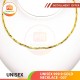 UNISEX 999.9 GOLD NECKLACE - 007: 55cm