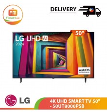 【PHIL】LG 4K UHD SMART TV 50" - 50UT8000PSB