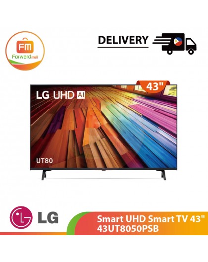 【PHIL】LG Smart UHD Smart TV 43" 43UT8050PSB