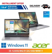 【PHIL】ACER ASPIRE A315-59-599C 15.6" (i5-1235U/8G/512G SSD/WIN11)