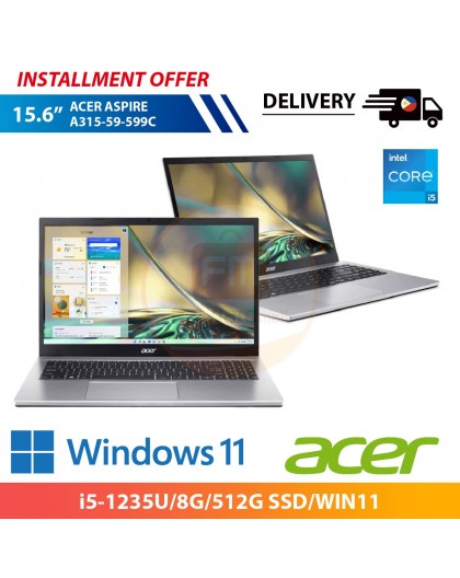 【PHIL】ACER ASPIRE A315-59-599C 15.6" (i5-1235U/8G/512G SSD/WIN11)