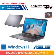 【PHIL】ASUS VIVOBOOK M415DA-BV1022W 14" (RYZEN 3 3250U/8G/256G SSD/WIN11)