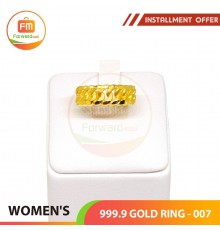 WOMEN'S 999.9 GOLD RING - 007