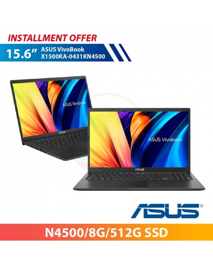 ASUS VivoBook X1500KA-0431KN4500 15.6"(N4500/8G/512G SSD)