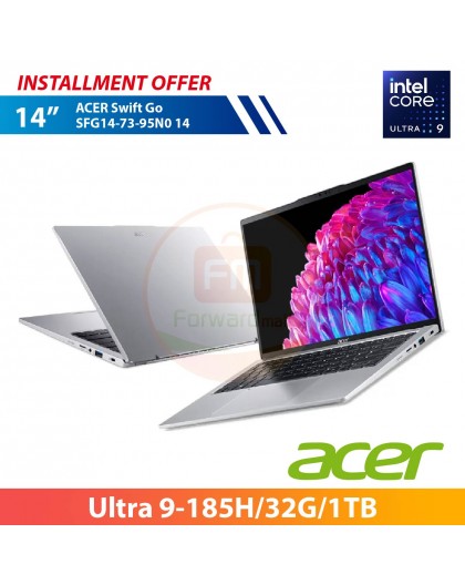 ACER Swift Go SFG14-73-95N0 14"(Ultra 9-185H/32G/1TB)