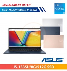 ASUS VivoBook X1504VA 15.6"(i5-1335U/8G/512G SSD)