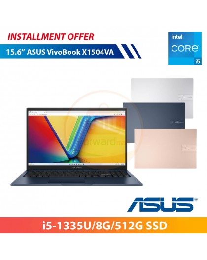 ASUS VivoBook X1504VA 15.6"(i5-1335U/8G/512G SSD)