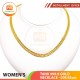 TANK 999.9 GOLD NECKLACE - 008: 45cm