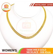 TANK 999.9 GOLD NECKLACE - 008: 45cm