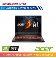 ACER Nitro V ANV16-41-R2W5 16" (R7-8845HS/16GB/512GB/RTX 4050 6G/WIN11)