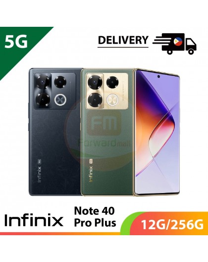 【PHIL】【5G】Infinix Note 40 Pro Plus 12G/256GB