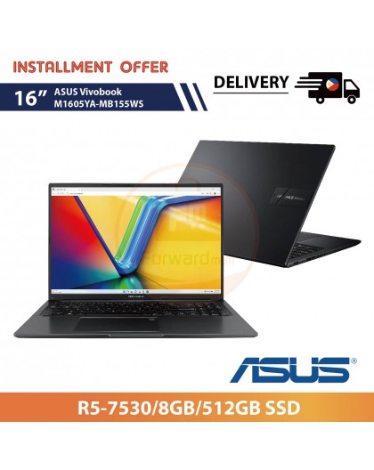 【PHIL】ASUS Vivobook M1605YA-MB155WS 16" (R5-7530/8GB/512GB SSD)