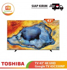 【IND】TOSHIBA TV 43" 4K UHD Google TV 43C350NP