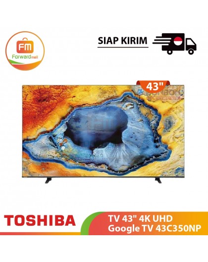 【IND】TOSHIBA TV 43" 4K UHD Google TV 43C350NP