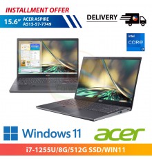 【PHIL】ACER ASPIRE A515-57-7749 15.6" (i7-1255U/8G/512G SSD/WIN11)