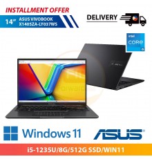 【PHIL】ASUS VIVOBOOK X1405ZA-LY037WS 14" (i5-1235U/8G/512G SSD/WIN11)