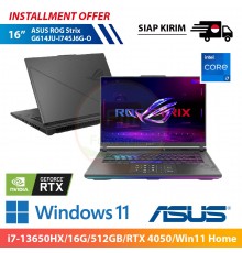 【IND】ASUS ROG STRIX - I7-13650HX/16GB/512GB SSD/RTX4050